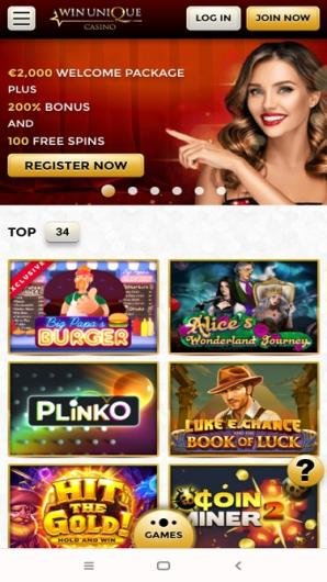 Win unique casino en ligne à France